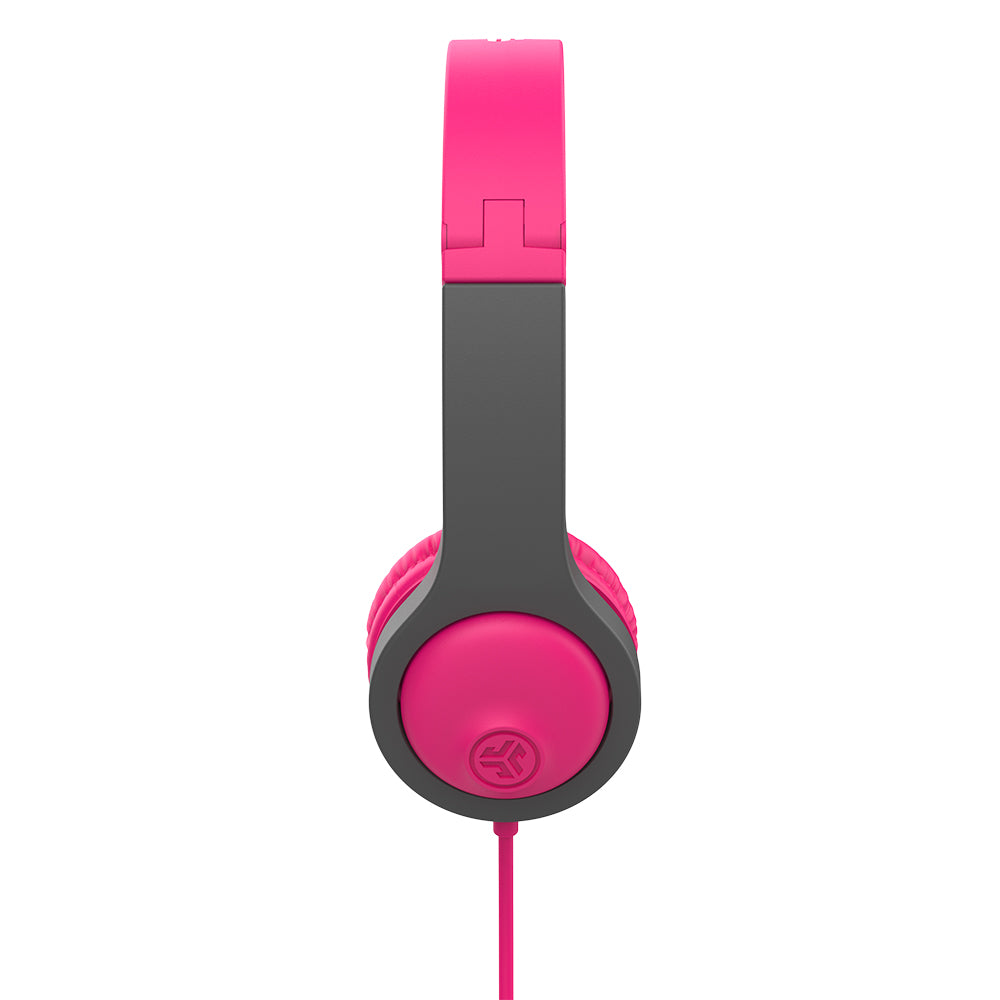 JBuddies Folding Gen 2 Kids Headphones Pink/Gray