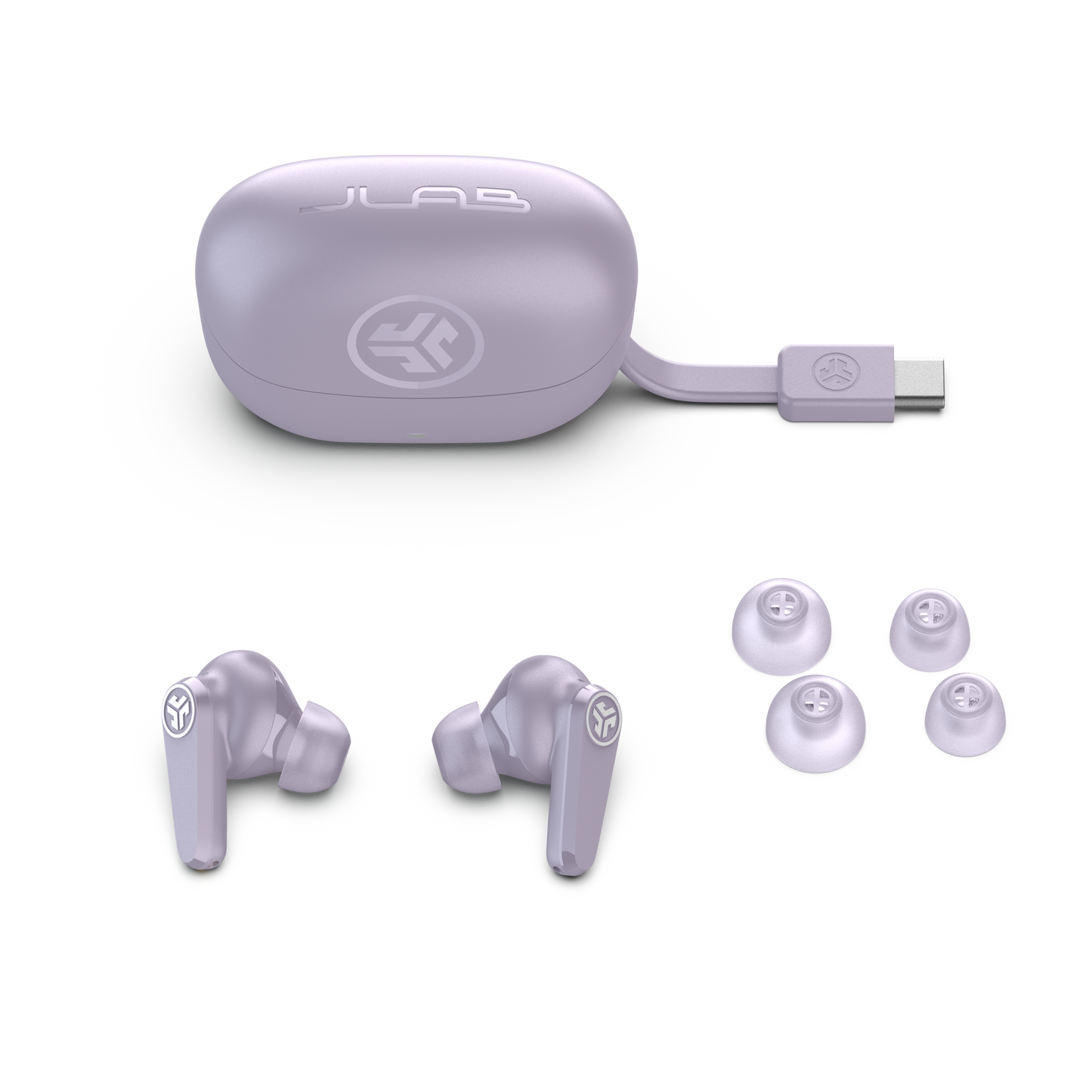 Go Pods ANC True Wireless Earbuds Lilac