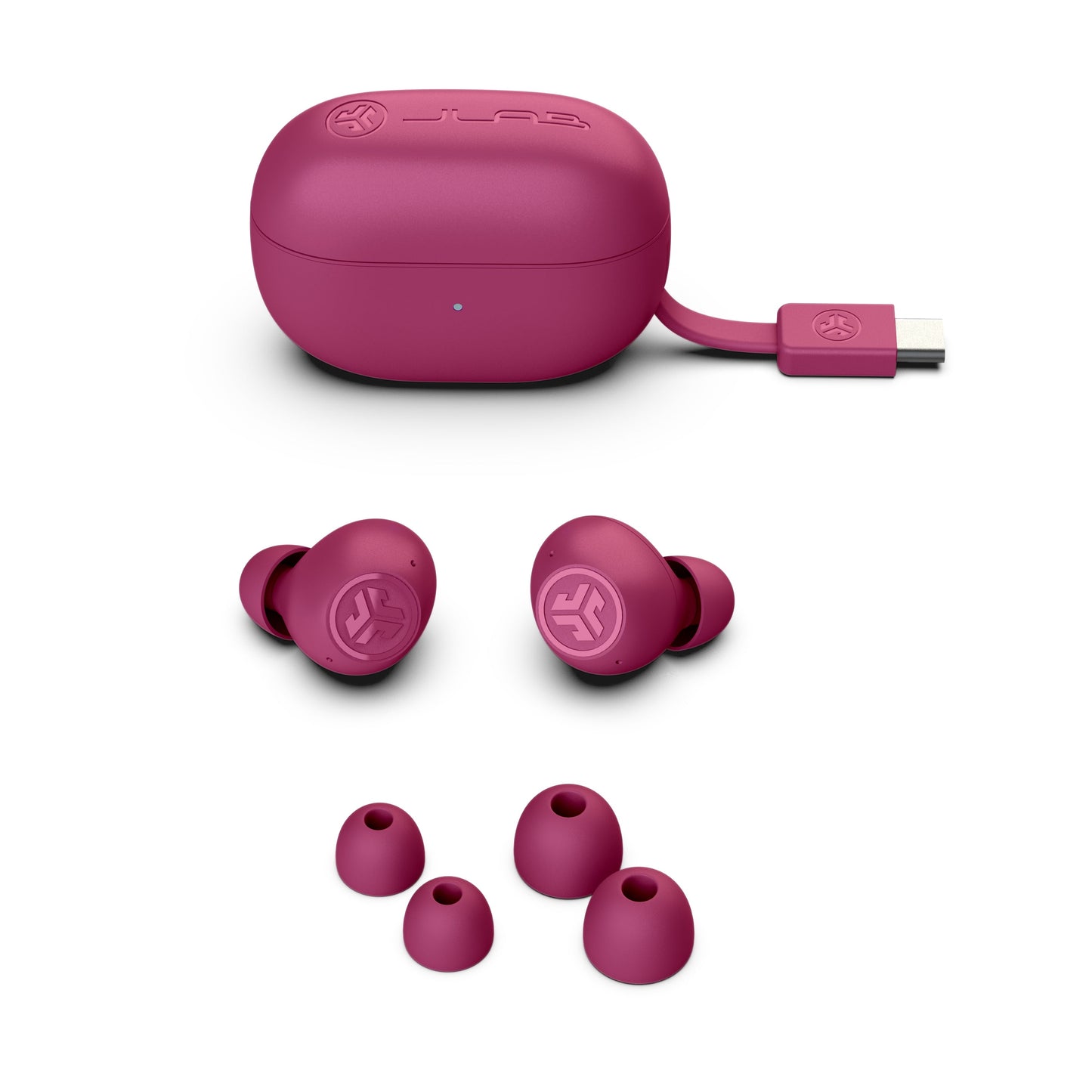 Go Pop ANC True Wireless Earbuds Fuchsia - BWP