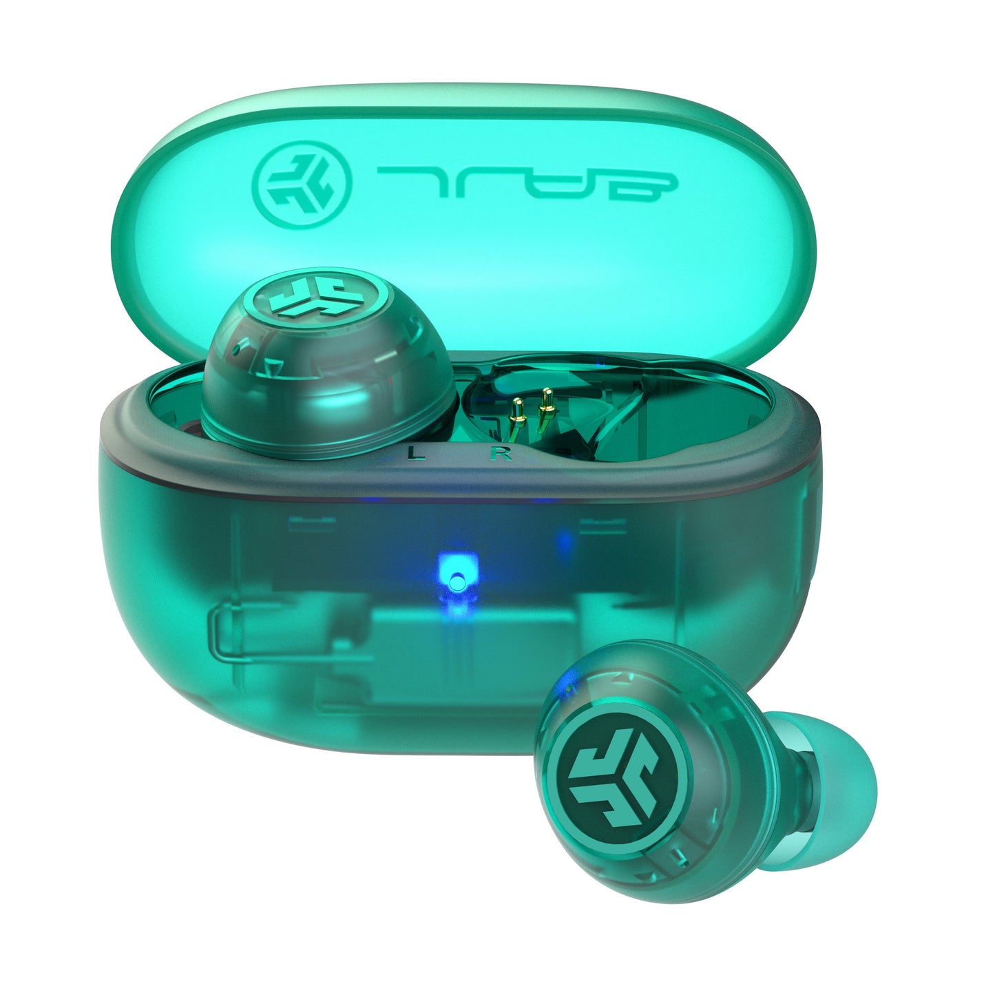 Go Pop ANC True Wireless Earbuds Transparent Teal - BWP