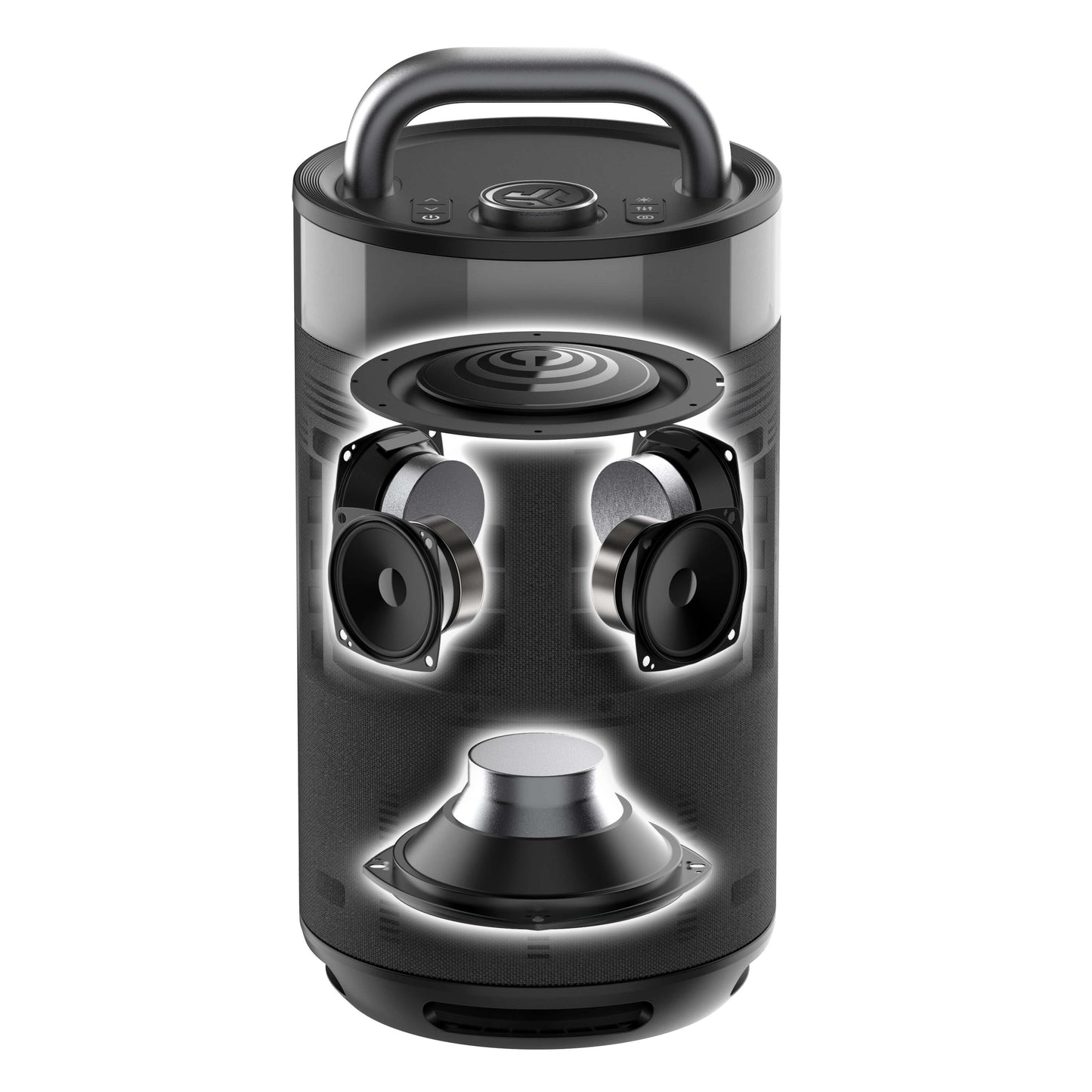 Epic Party Portable Bluetooth Speaker Black