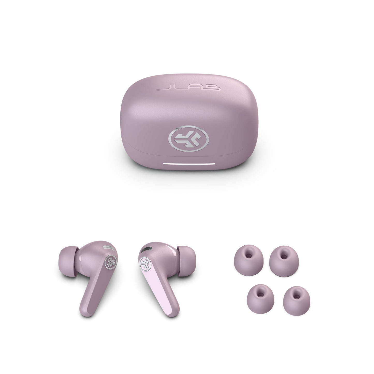 JBuds Pods ANC True Wireless Earbuds Mauve