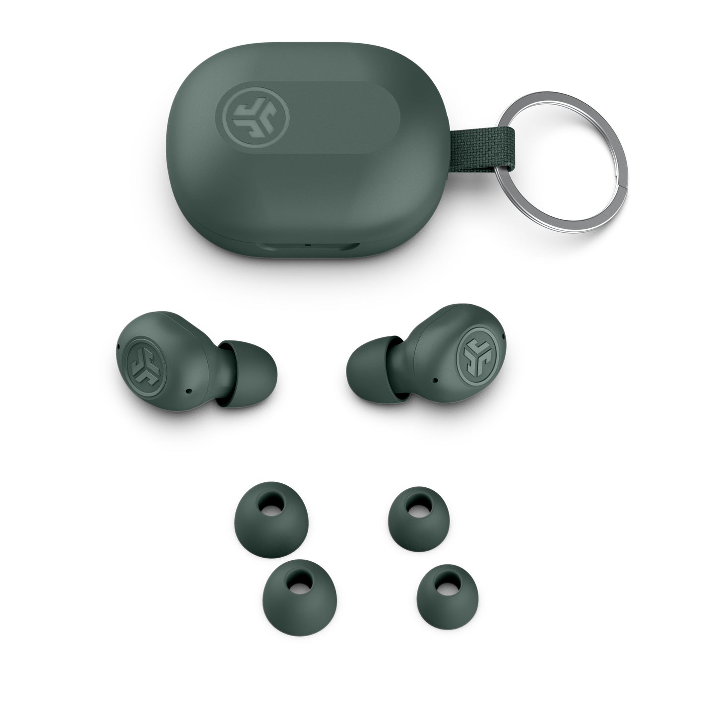 JBuds Mini True Wireless Earbuds Sage Gray