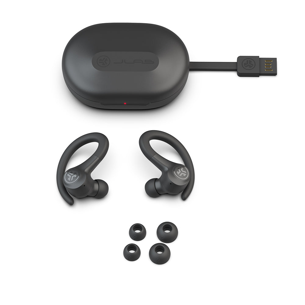GO Air Sport True Wireless Earbuds Graphite