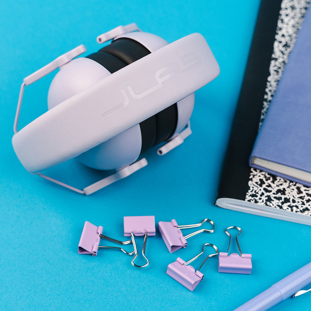 JBuddies Protect Kids Hearing Protection Earmuffs Lilac