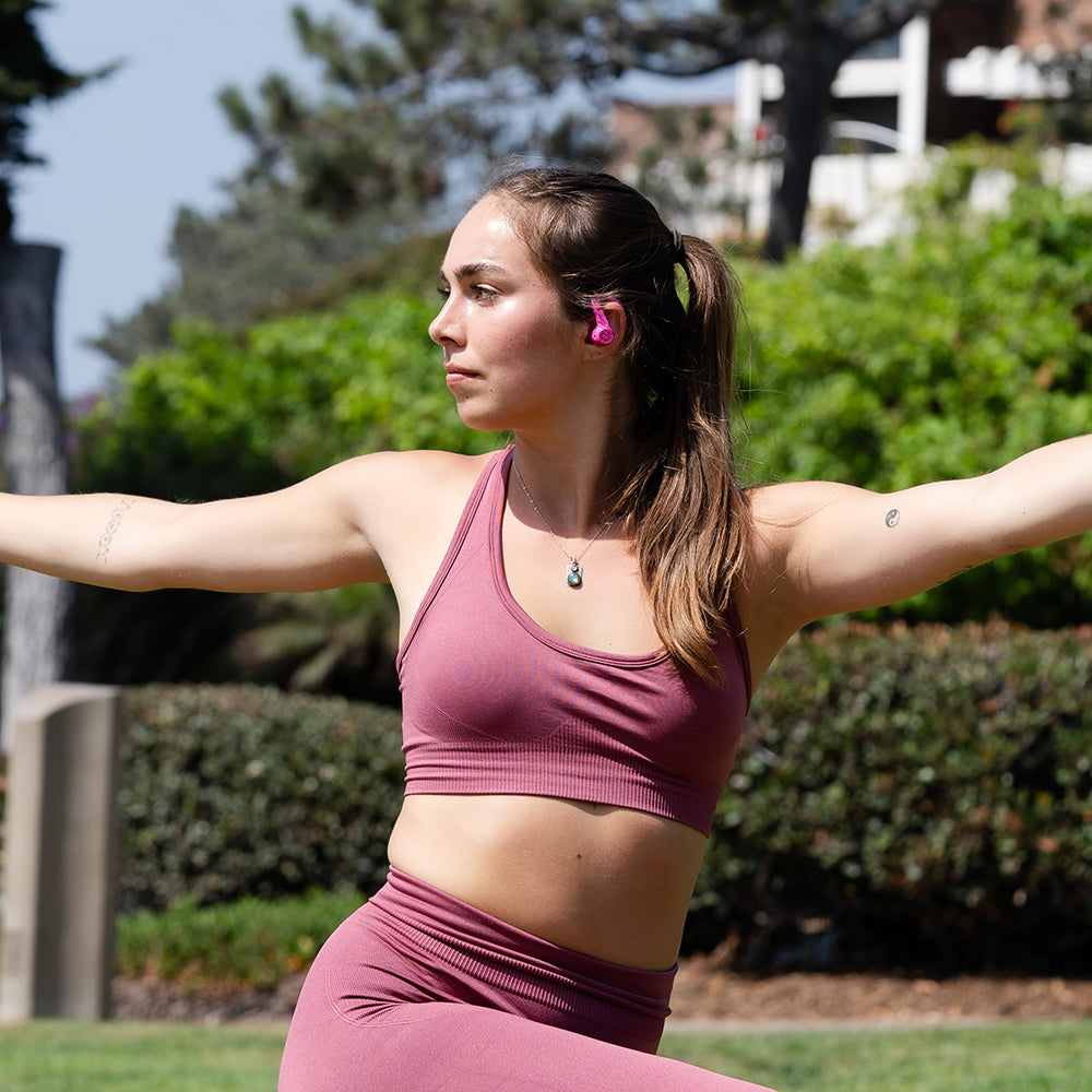 JBuds Sport ANC 4 True Wireless Earbuds Pink