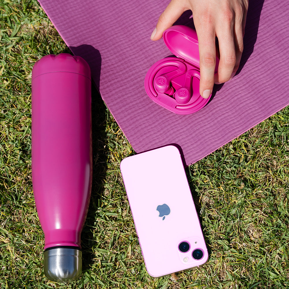 JBuds Sport ANC 4 True Wireless Earbuds Pink