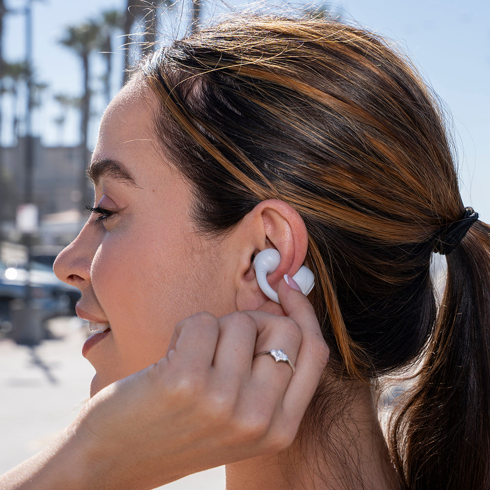 Flex Open Earbuds White