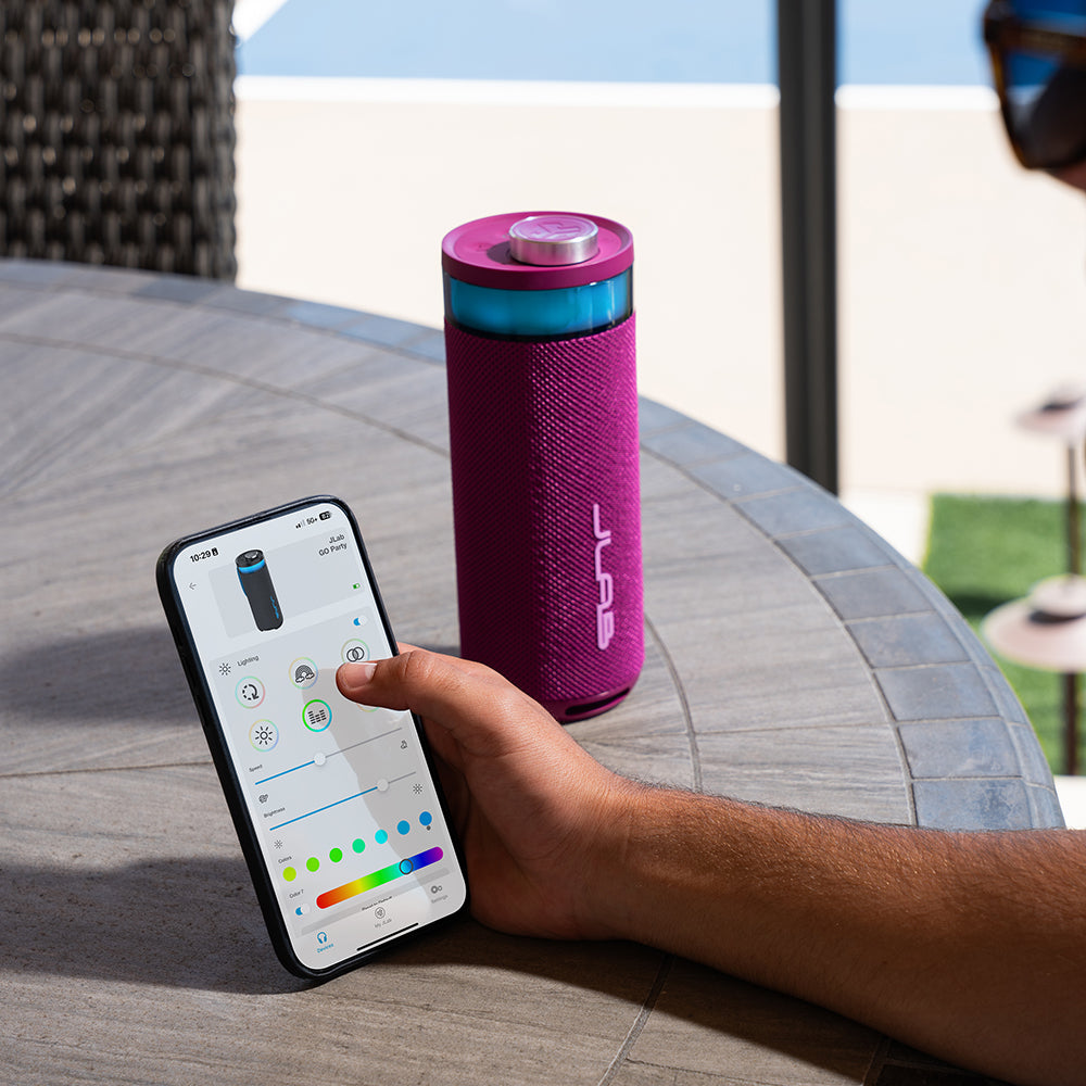 Go Party Portable Bluetooth Speaker Mulberry