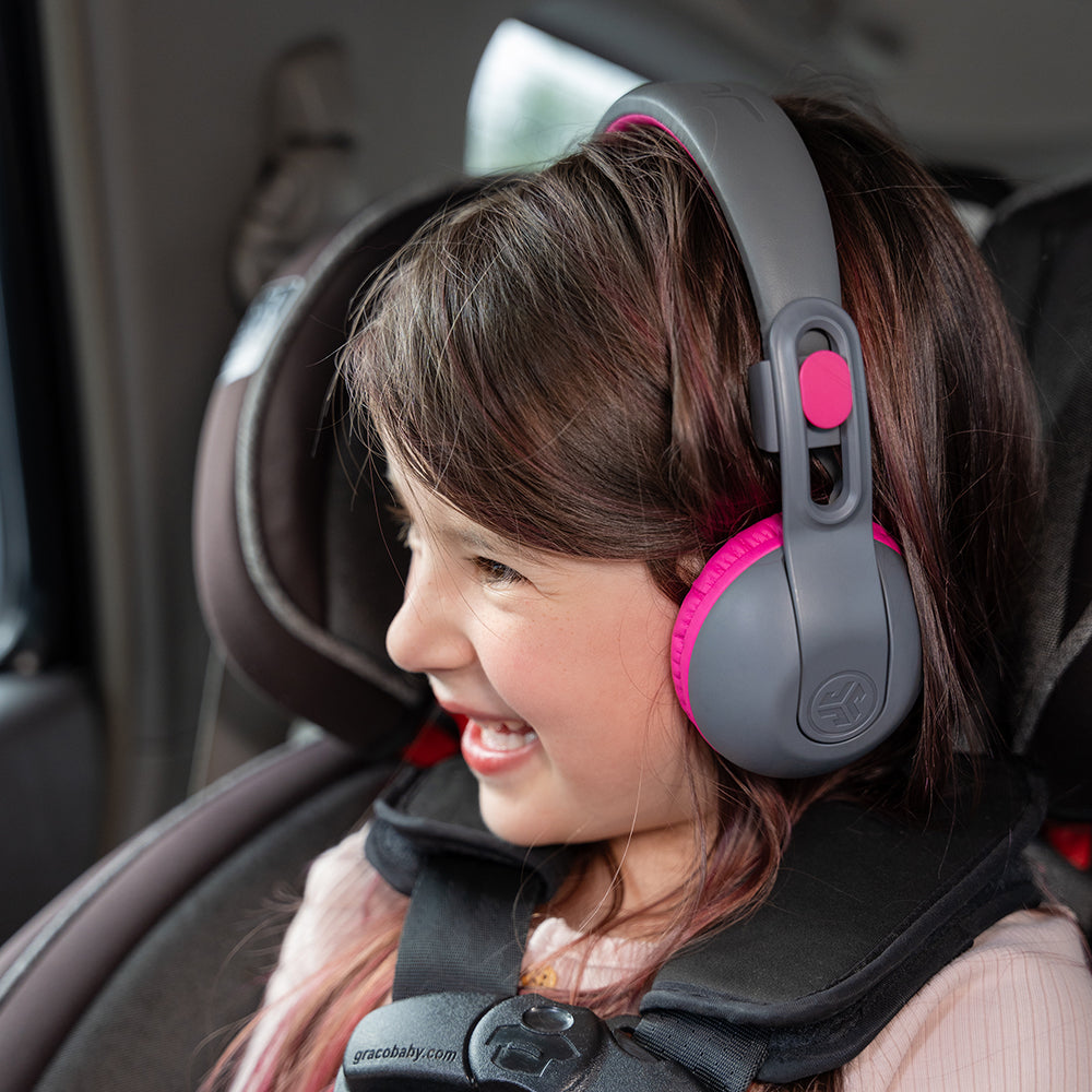 JBuddies Studio 2 Wireless Kids Headphones Pink/Gray