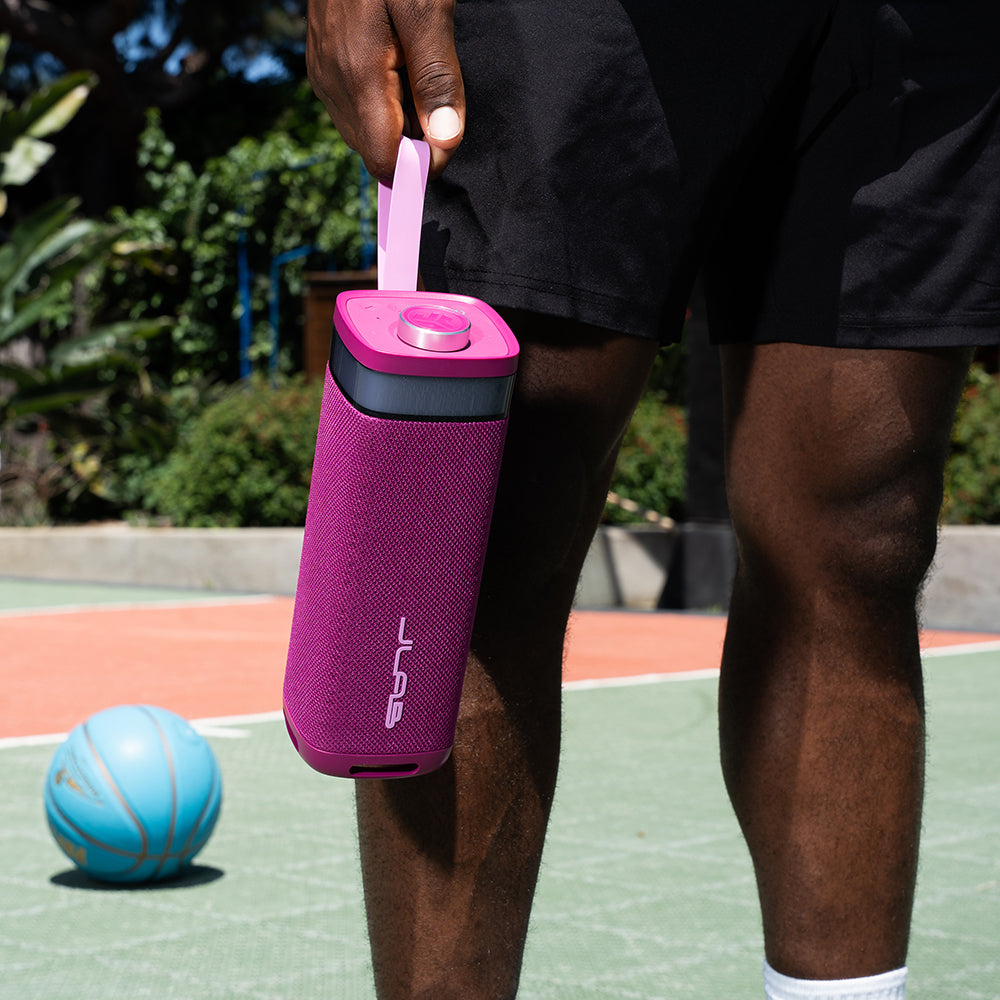 JBuds Party Portable Bluetooth Speaker Mulberry