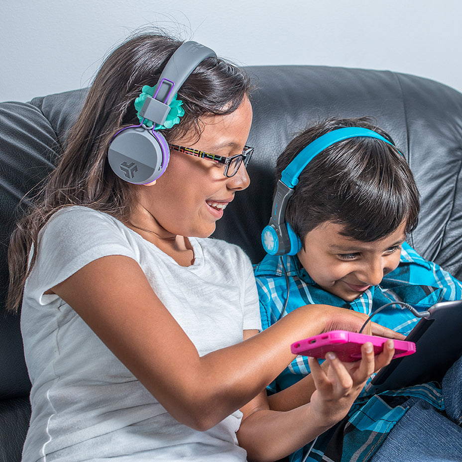 JBuddies Studio Wireless Kids Headphones Graphite/Blue