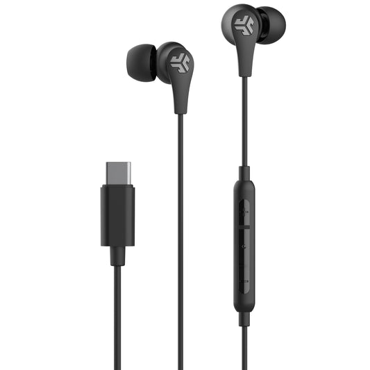 JBuds Pro USB-C Wired Earbuds Black