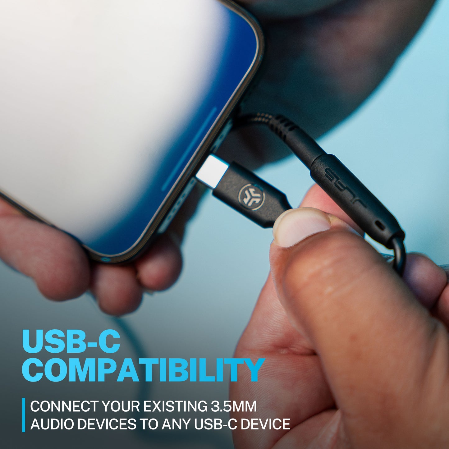 USB-C to 3.5 Adapter Black